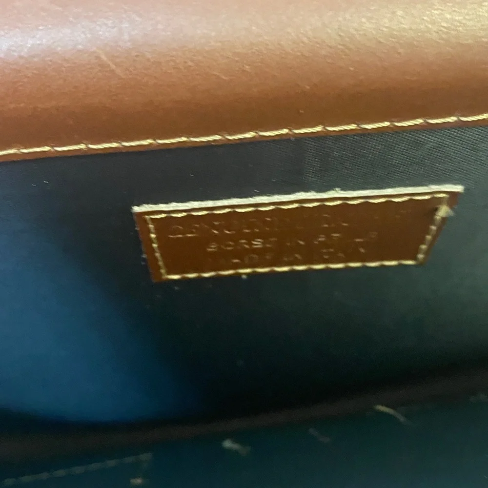 Roberta Rossi Brown Leather Satchel